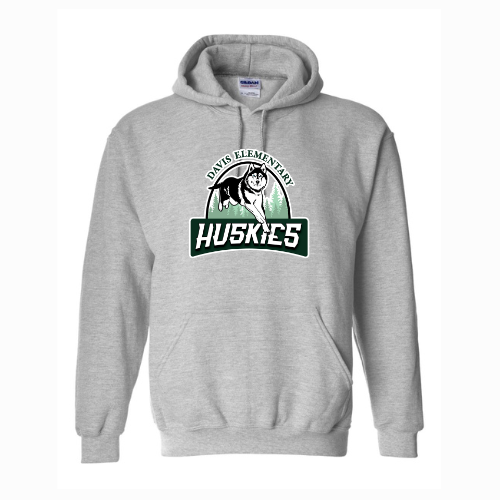 Davis Elementary Large Logo Unisex Heavy Blend™ Hooded Sweatshirt Sport