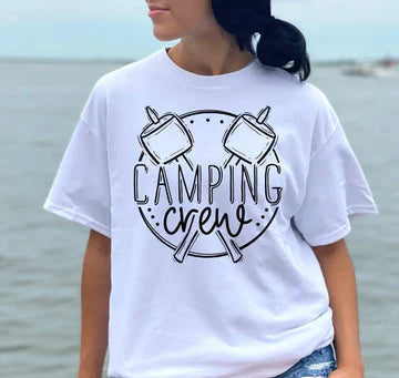 Camping Crew Gildan Softstyle® T-Shirt White