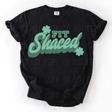Fit Shaced Comfort Colors Adult Heavyweight T-Shirt Black