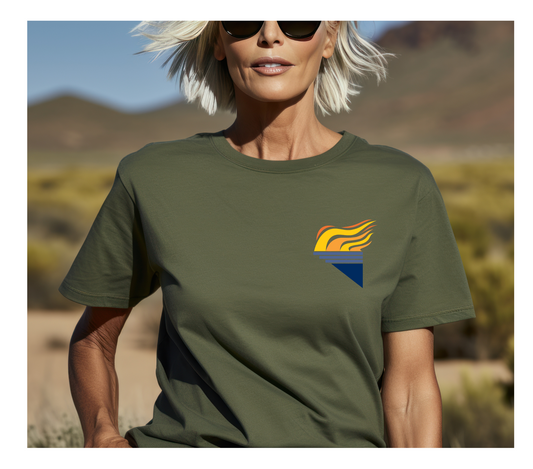 Gildan Softstyle® T-Shirt Military Full Color Torch Pocket