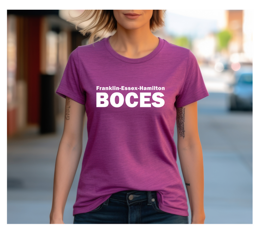 Gildan Softstyle® T-Shirt Heather Orchid FEH BOCES White