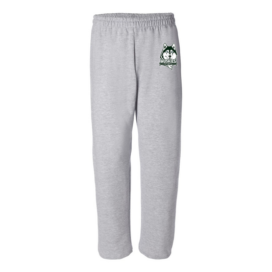 Huskies Football Heavy Blend™ Sweatpants Open Ankle