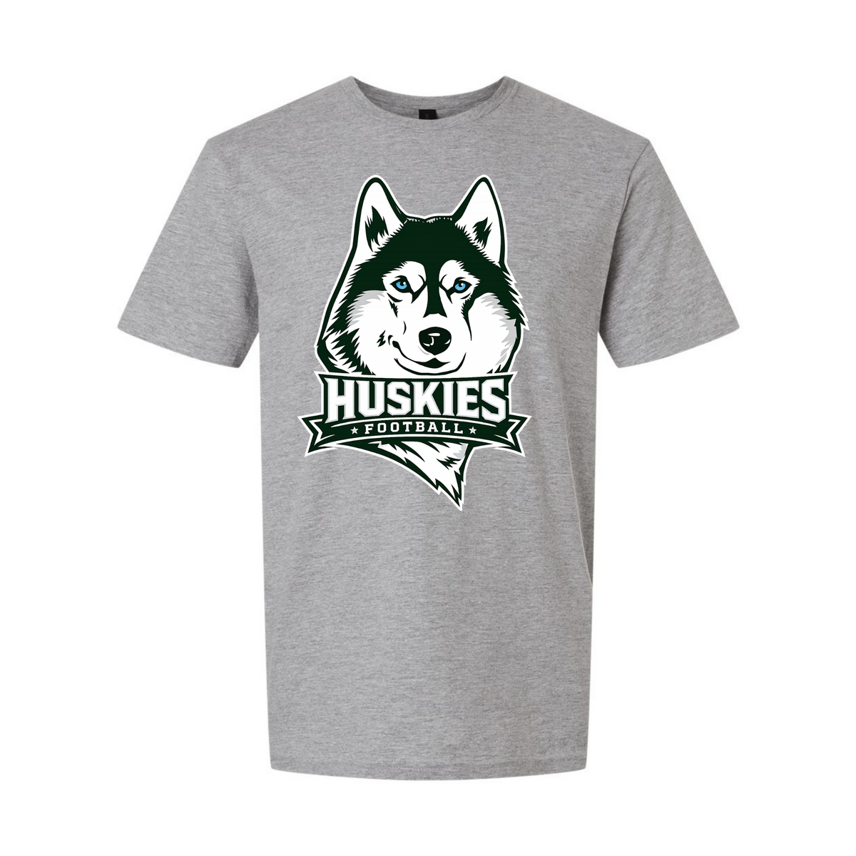 Huskies Football Gildan Softstyle® T-Shirt Sport Grey