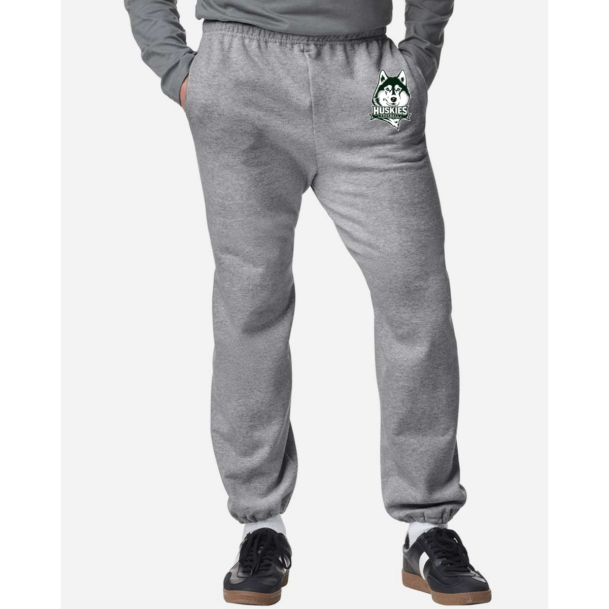 Huskies Football Heavy Blend™ Sweatpants Elastic Ankle