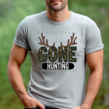 Gone Hunting Gildan Softstyle® T-Shirt Sport Grey
