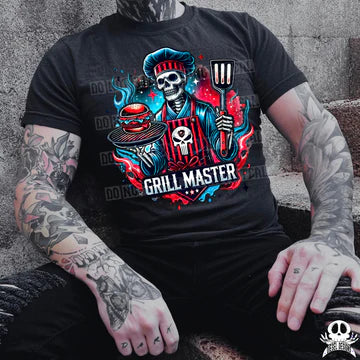 Grill Master Neon Gildan Softstyle® T-Shirt Black