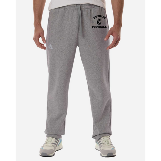 Huskies Football Black Adidas Fleece Sweatpants