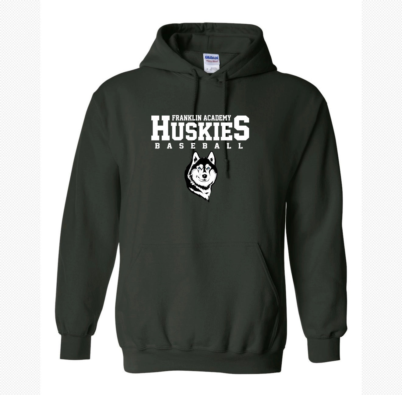 Huskies Baseball Gildan Unisex Heavy Blend™ Hooded Sweatshirt