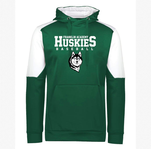 Franklin Academy Baseball Holloway Blue Chip Hooded Sweatshirt