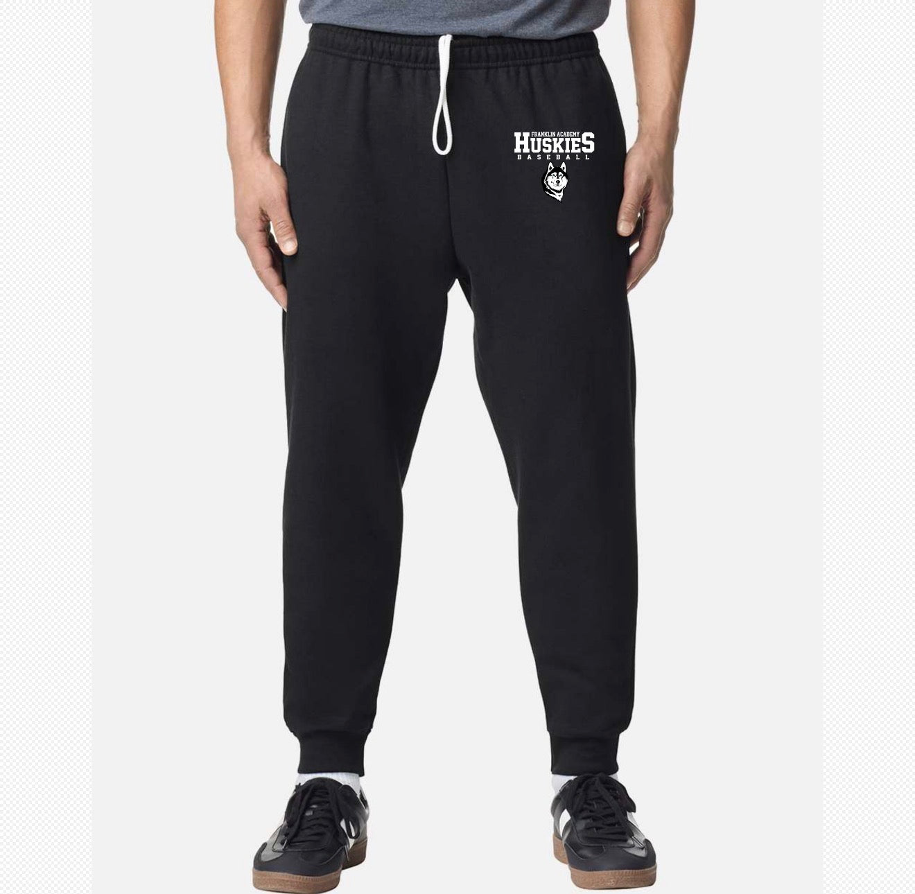 Franklin Academy Baseball & Arc Logo Heavy Blend™ Sweatpants Elastic Ankle
