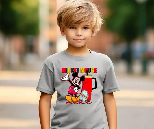 Mini Mouse Gildan Softstyle® T-Shirt Sport Grey