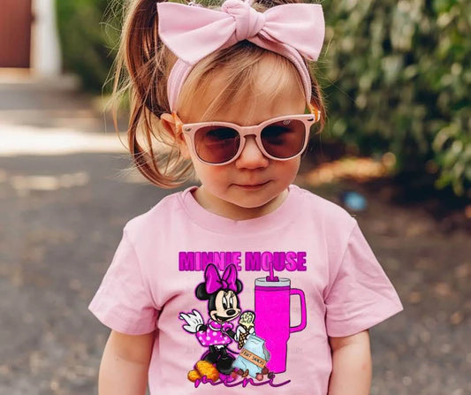 Mini MM Gildan Softstyle® T-Shirt Pink