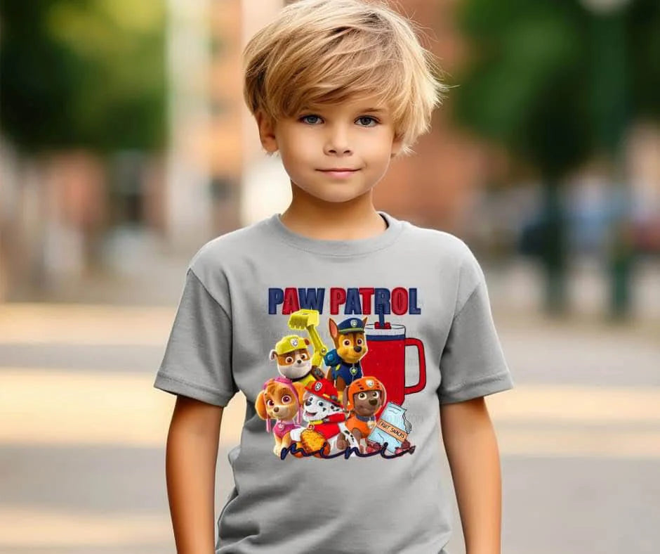 Mini Patrol Gildan Softstyle® T-Shirt Sport Grey