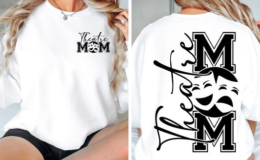 Theatre Mom Triple Print Gildan Softstyle® T-Shirt White