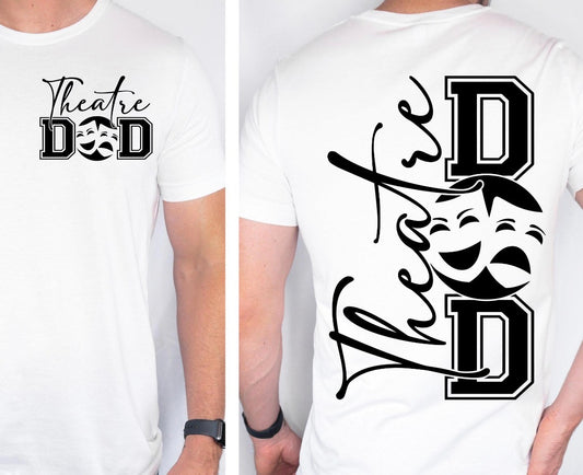Theatre Dad Triple Print Gildan Softstyle® T-Shirt White