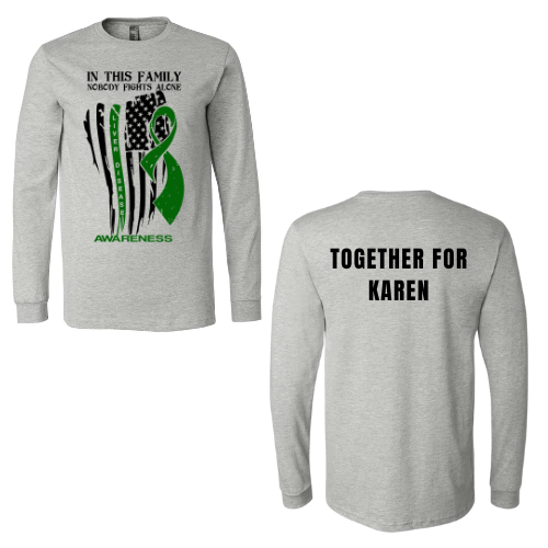 In This Family Double Print Bella + Canvas Unisex Jersey Long-Sleeve