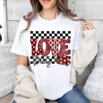 Love Bug Lady Bug Gildan Softstyle® T-Shirt White