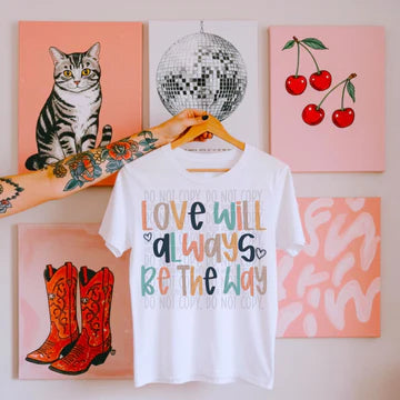 Love Will Always Be The Way Gildan Softstyle® T-Shirt White