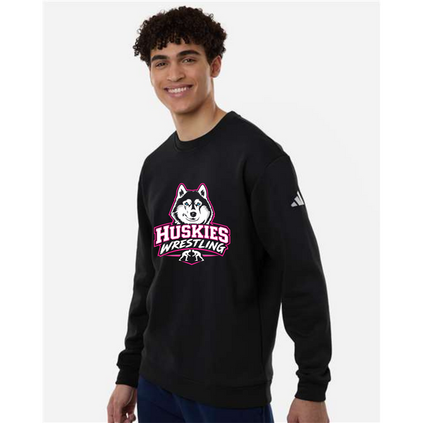 Malone Wrestling Pink Design Adidas Unisex Fleece Crewneck Sweatshirt ...