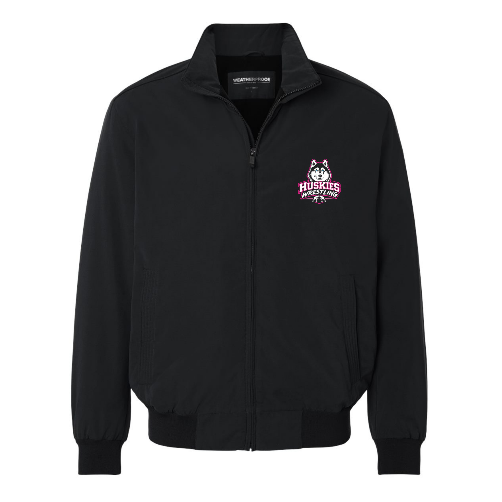 Malone Wrestling Pink Design Fleece Lined Microfiber Bomber Jacket – My ...