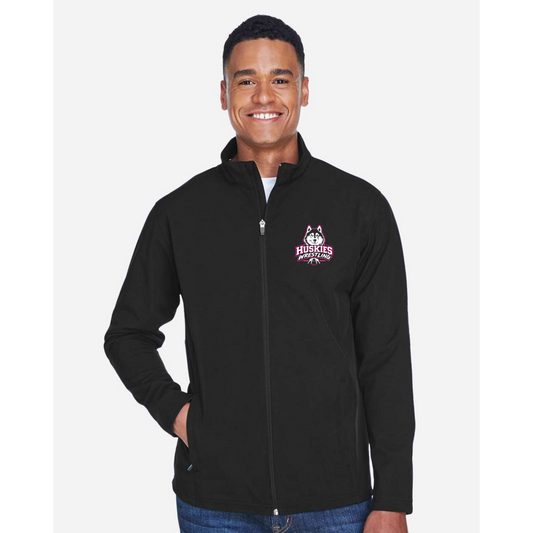 Malone Wrestling Pink Design Leader Soft Shell Jacket