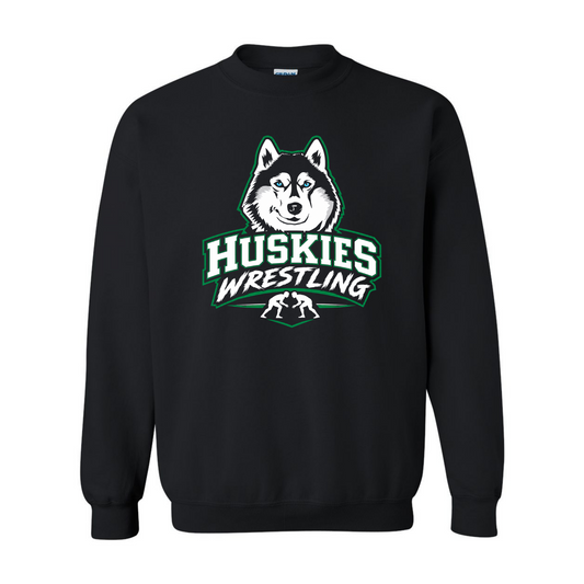 Malone Wrestling Green Design Gildan Unisex Heavy Blend™ Crewneck Sweatshirt