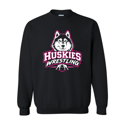 Malone Wrestling Pink Design Gildan Unisex Heavy Blend™ Crewneck Sweatshirt