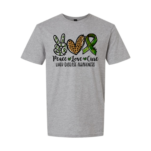 Peace Love Cure Gildan Softstyle® T-Shirt