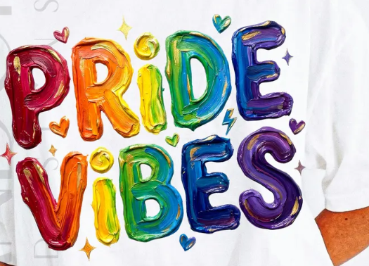 Pride Vibes Gildan Softstyle® T-Shirt White