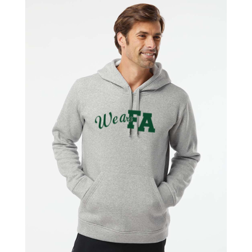 We Are FA ***FOR PURCHASE BY FA STAFF ONLY *** Adidas Unisex Fleece Hooded Sweatshirt Gray