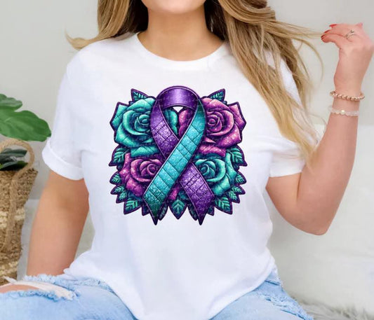 Stay Ribbon Gildan Softstyle® T-Shirt White