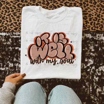 It Is Well With My Soul Gildan Softstyle® T-Shirt White