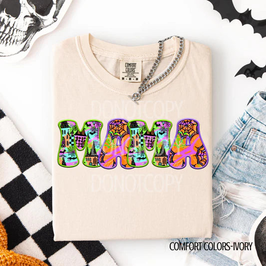 Mama Comfort Colors Adult Heavyweight T-Shirt Ivory